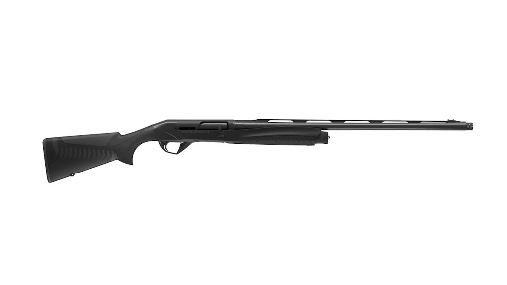 Benelli Super Black Eagle 3 turkey shotgun with camouflage finish and specialized turkey choke, showcasing features designed specifically for turkey hunting